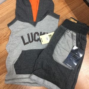Two piece Lucky Brand set size 12M
